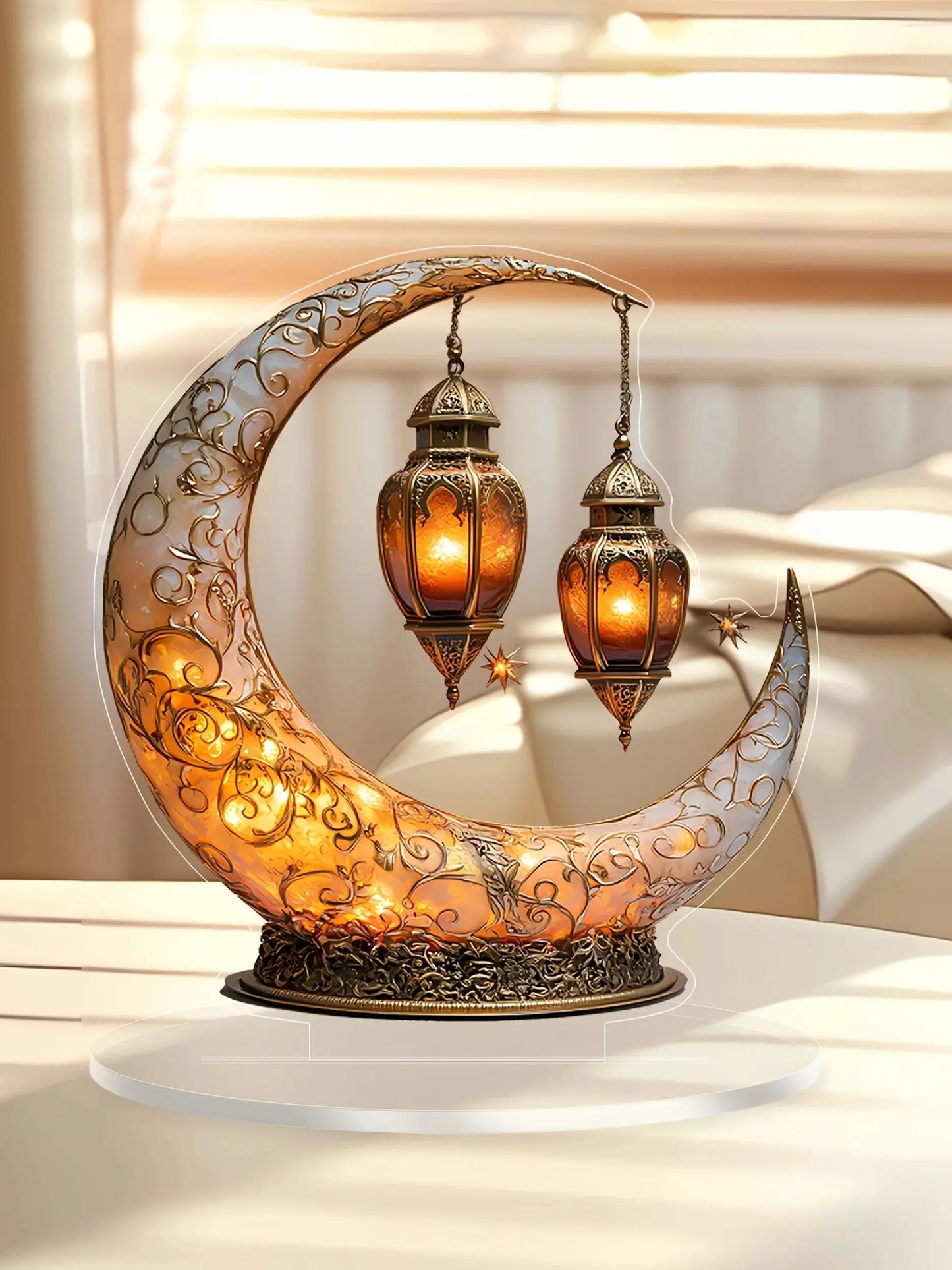 Lampe Lune Décorative 3D – Veilleuse Design pour Maison & Cadeau Idéal