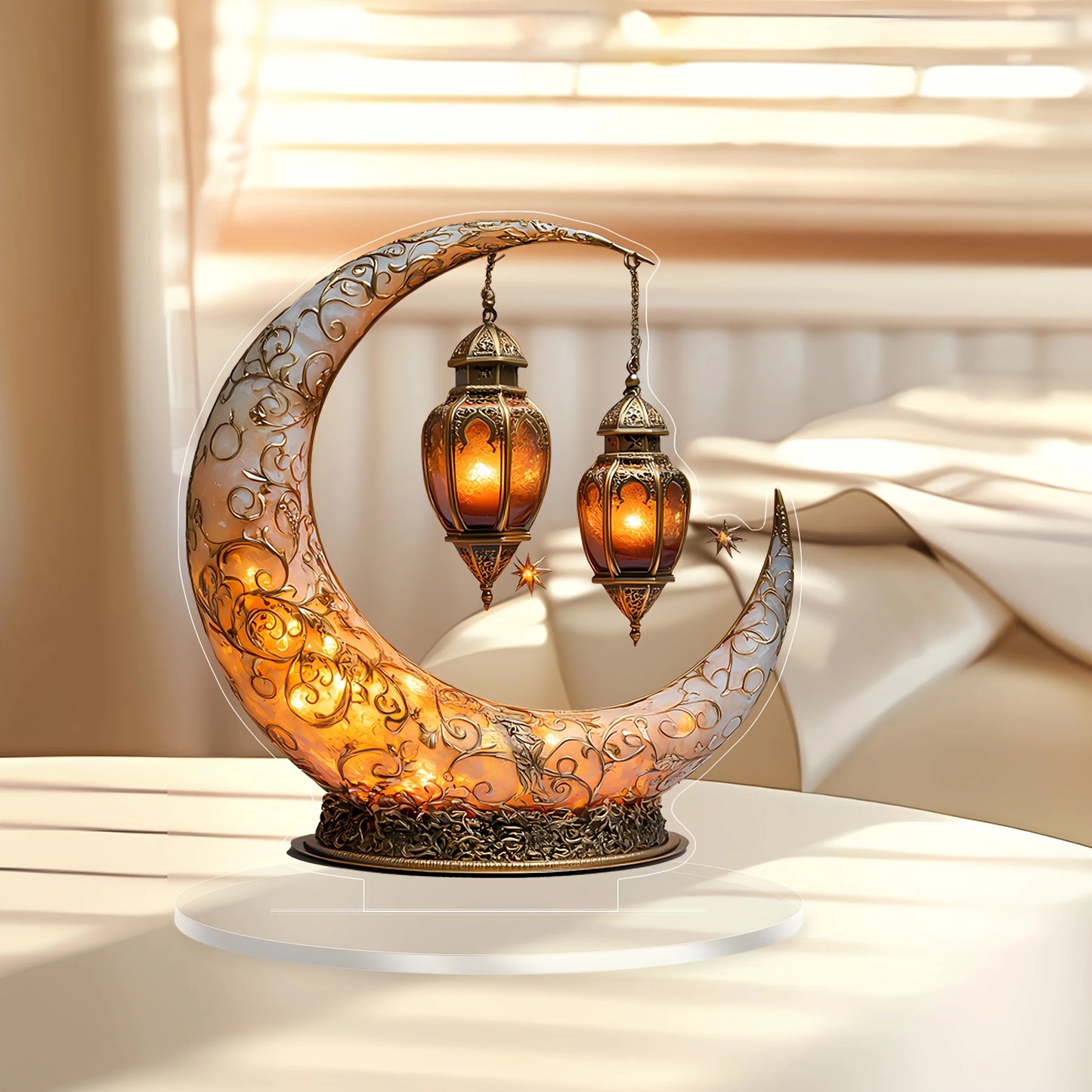 Lampe Lune Décorative 3D – Veilleuse Design pour Maison & Cadeau Idéal